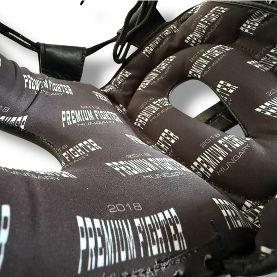 Premium Fighter – Training Pro Fejvédő (fekete) 2025 Premium Fighter – Training Pro Fejvédő (fekete) 2025